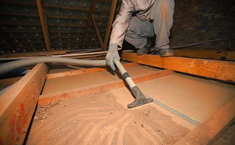 Ceiling Vacuuming